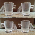 Wholesale custom logo clear tequila shot glasses